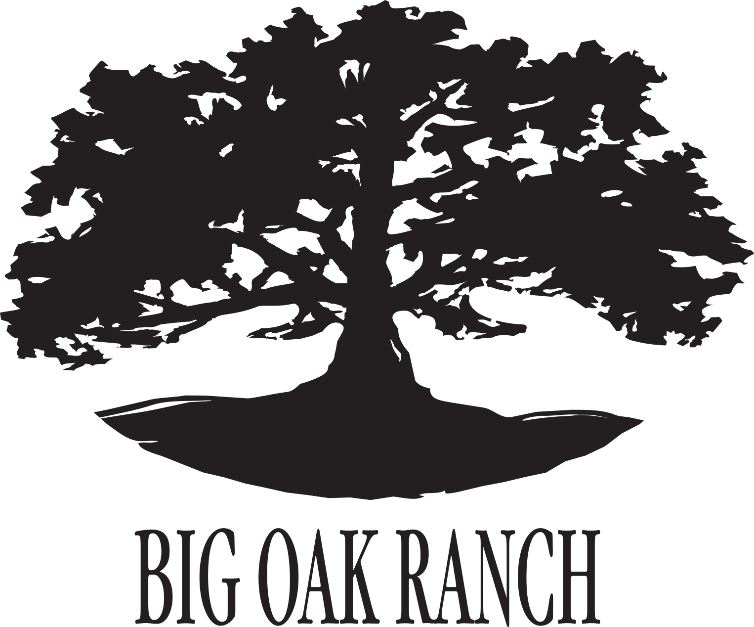 Big Oak LogoBOR Under (BLACK)