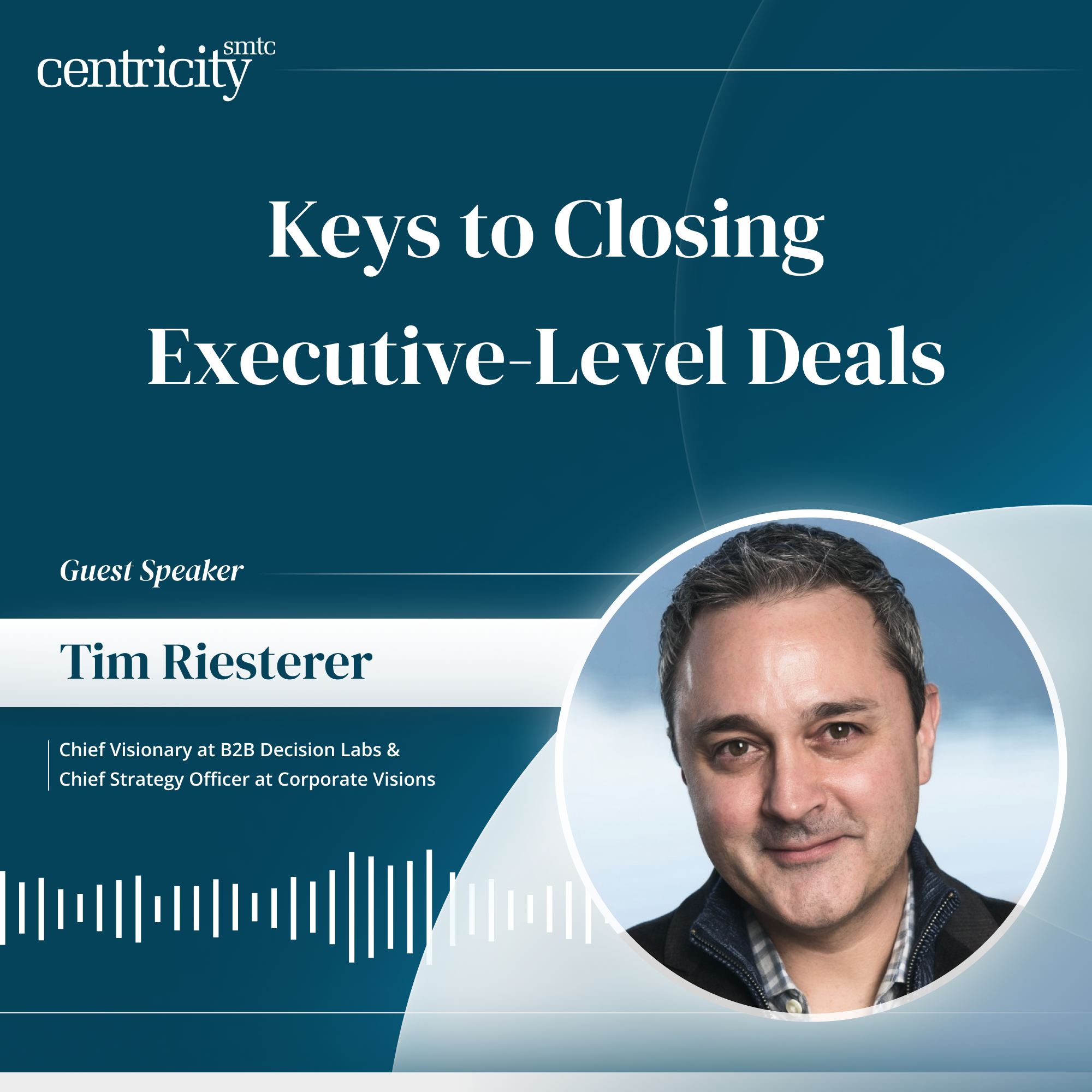 Tim Riesterer - Centricity Guest Speaker Cover Art