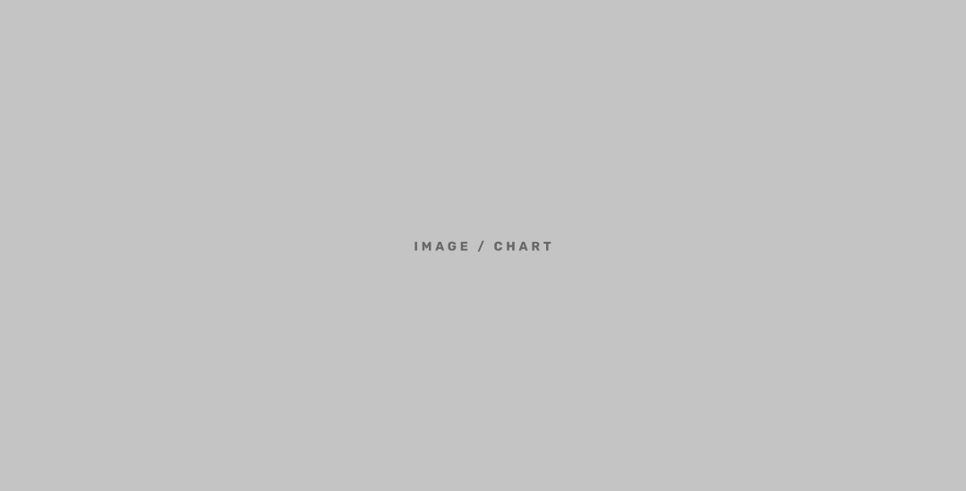 Stock placeholder image with grayscale geometrical mountain landscape